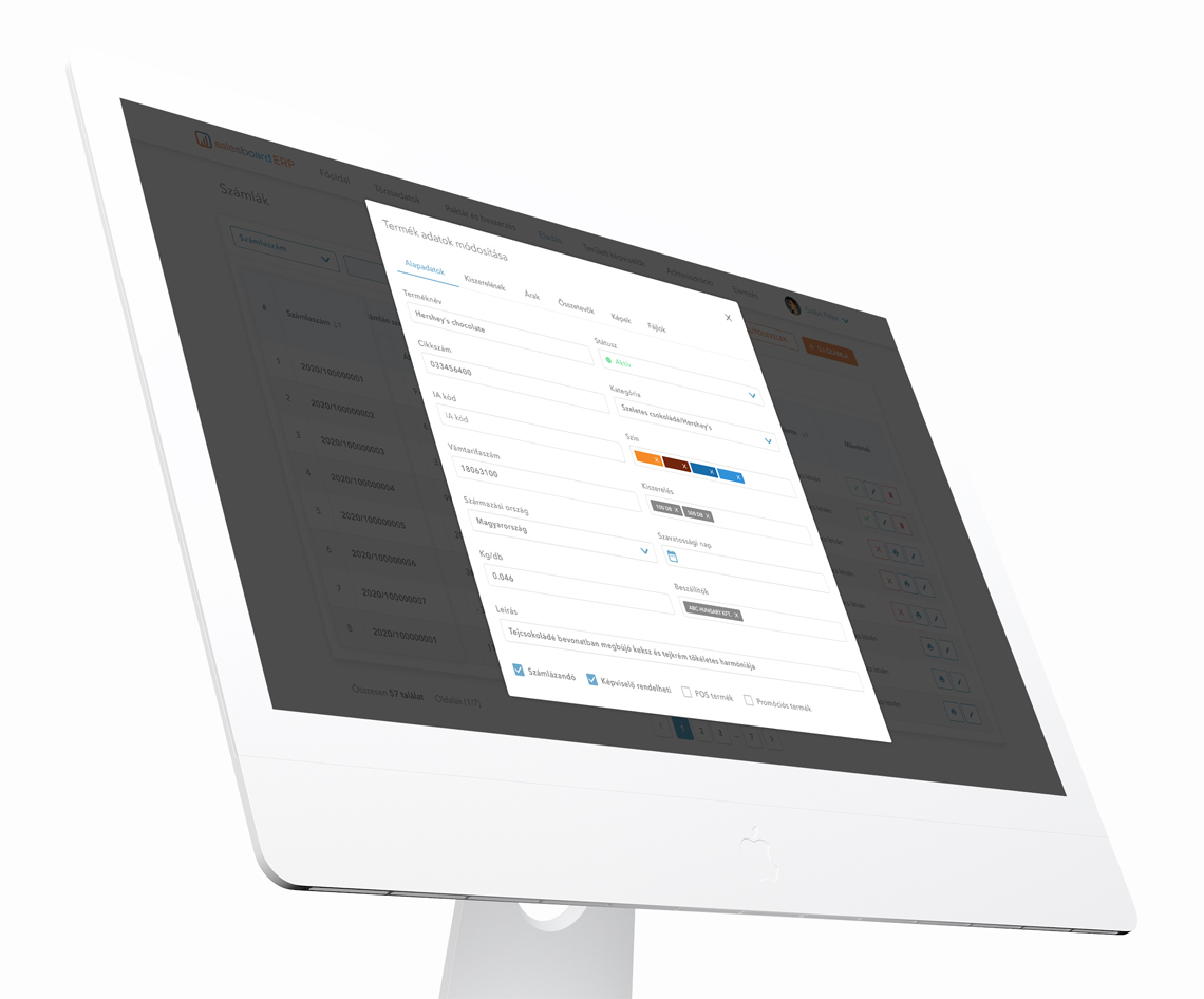 Salesboard ERP System - DigitalSkin Design