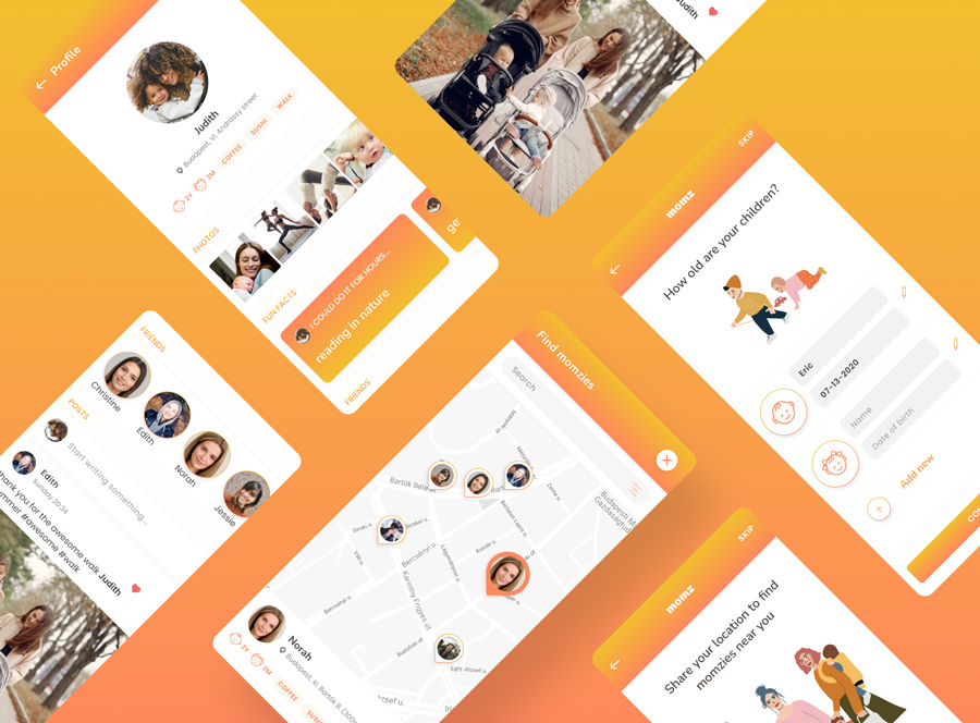 momz - Mobile app for moms